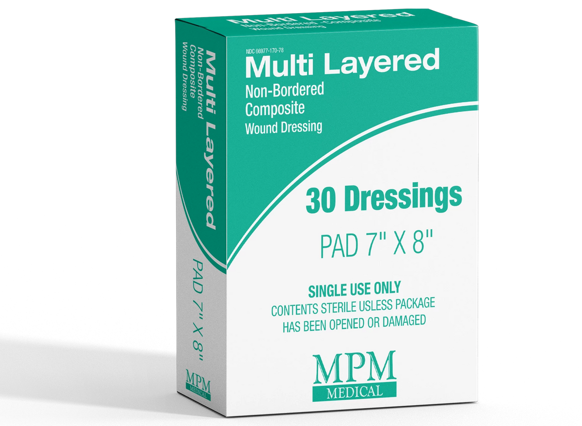 Multi-Layered Non-Bordered Composite Dressings – MPM Medical