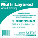 Multi-Layered Bordered Composite Dressings - MPM Medical