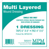 Multi-Layered Bordered Composite Dressings - MPM Medical