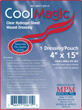 CoolMagic Hydrogel Sheet Dressing - MPM Medical