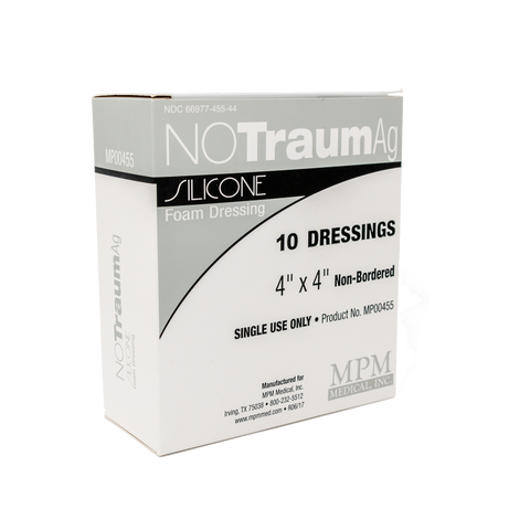 NoTraum AG - Silicone Foam Dressings w/ Silver - MPM Medical